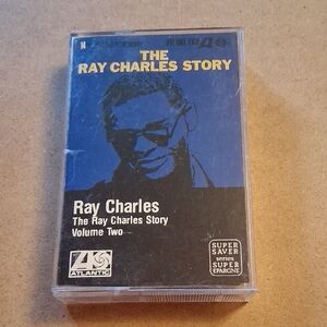 Ray Charles The Ray Charles Story Cassette - Blue & Black